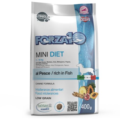 Forza10 Dog Diet Mini Adult al Pesce - Forza10 Dog Diet Mini Adult al Pesce - Sacco Da 1,5 Kg