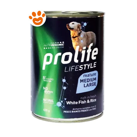 Cane - Life Style Mature Large Con Pesce e Riso 400 gr Prolife
