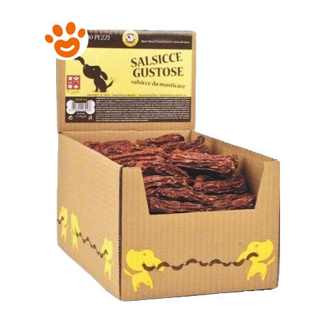 Ferribiella Salsicce Gustose - Gusti Vari - - Ferribiella Salsicce Gustose - Gusti Vari - - AGNELLO 200 pezzi