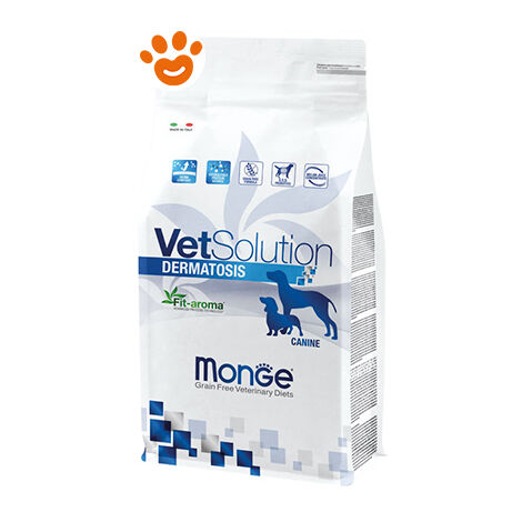 Monge Dog VetSolution Dermatosis - Monge Dog VetSolution Dermatosis - Sacco Da 12 Kg (1/4)