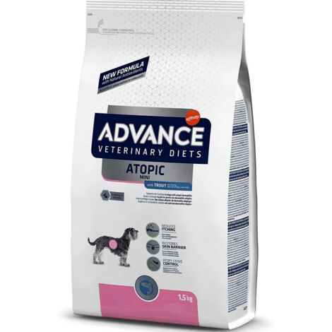 Advance Dog Veterinary Diets Atopic Adult Mini Trota  - Advance Dog Veterinary Diets Atopic Adult Mini Trota - Sacco Da 1,5 Kg