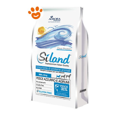 Siland Dog One Protein Adult Mini Pesce Azzurro e Agrumi - Siland Dog One Protein Adult Mini Pesce Azzurro e Agrumi - Sacco Da 3 Kg