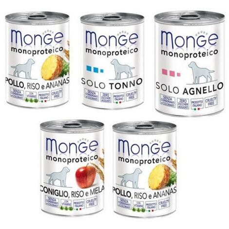 Monge Solo Cane Patè  Agnello 400gr