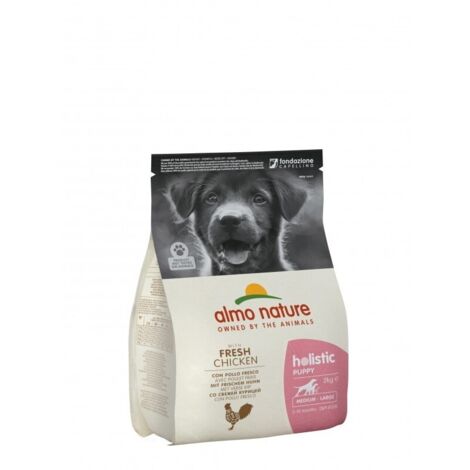 Almo Nature Dog Holistic Puppy Medium Pollo - Almo Nature Dog Holistic Puppy Medium Pollo - Sacco Da 12 Kg (1/2)