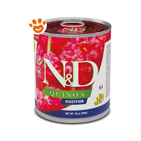 Farmina Dog N&D Quinoa Adult Digestion - Farmina Dog N&D Quinoa Adult Digestion - Lattina Da 285 Gr