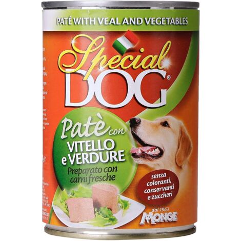 Special Dog Patè 400gr  Vitello e Verdure