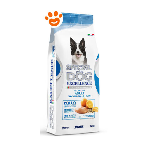 Monge Special Dog Excellence All Breeds con Pollo  - Monge Special Dog Excellence All Breeds con Pollo - Sacco Da 12 Kg