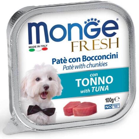 Monge Dog Fresh Adult Tonno  - Monge Dog Fresh Adult Tonno - Vaschetta Da 100 Gr