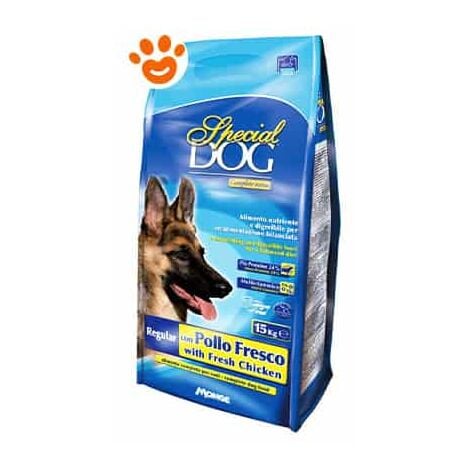 Monge Special Dog Regular con Pollo Fresco  - Monge Special Dog Regular con Pollo Fresco - Sacco Da 15 Kg