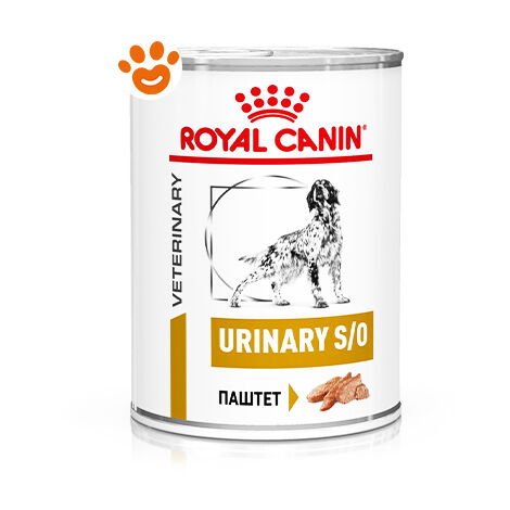 Royal Canin Dog Veterinary Diet Urinary S/O - Royal Canin Dog Veterinary Diet Urinary S/O - Lattina Da 410 Gr