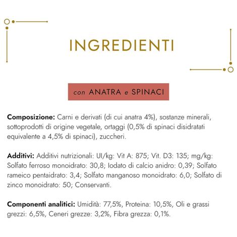 Purina Cat Gourmet Gold Mousse con Anatra e un Tocco di Spinaci  - Purina Cat Gourmet Gold Mousse con Anatra e un Tocco di Spinaci - Lattina Da 85 Gr