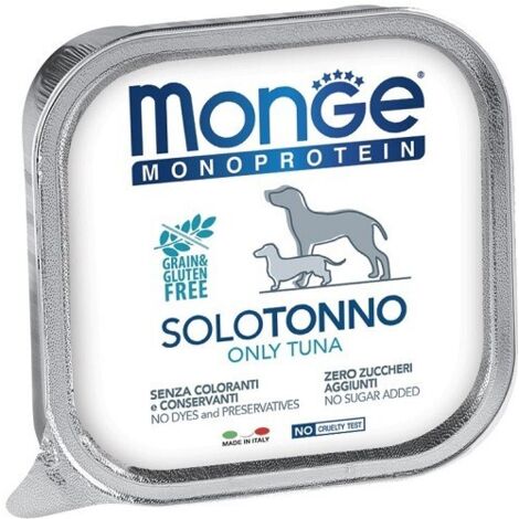 Monge Solo Cane Patè Tonno  150gr