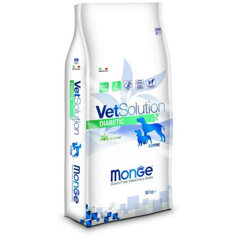 Monge Dog VetSolution Diabetic  - Monge Dog VetSolution Diabetic - Sacco Da 12 Kg