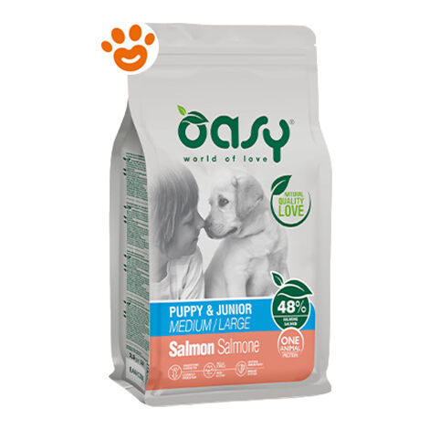 Cane Puppy Medium Large con Agnello 2,5-12 kg OASY - size 12 Kg