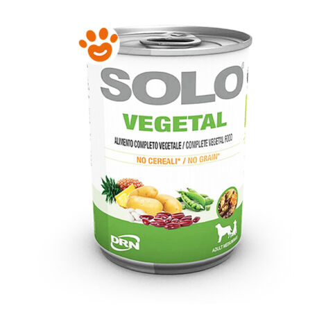 DRN Dog Solo Vegetal Adult Medium Maxi - DRN Dog Solo Vegetal Adult Medium Maxi - Lattina Da 400 Gr