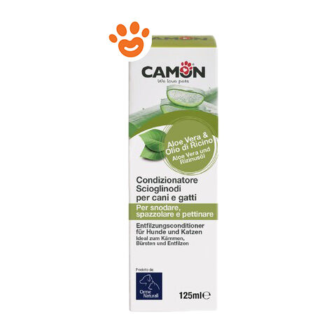 Camon Dog&Cat Orme Naturali Condizionatore Scioglinodi  - Camon Dog&Cat Orme Naturali Condizionatore Scioglinodi - Confezione Da 125 Ml