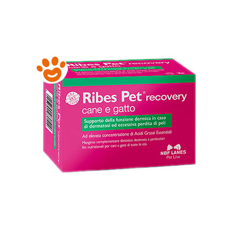 NBF Lanes Dog e Cat Ribes Pet Perle Recovery - NBF Lanes Dog e Cat Ribes Pet Perle Recovery - Confezione da 60 perle