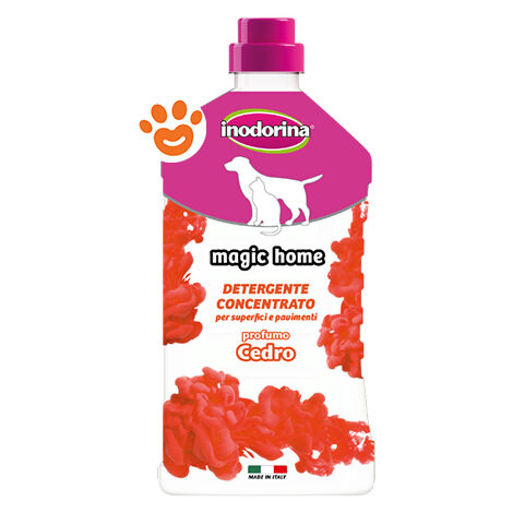 Inodorina Dog & Cat Magic Home Cedro  - Inodorina Dog & Cat Magic Home Cedro - Confezione da 1 Lt