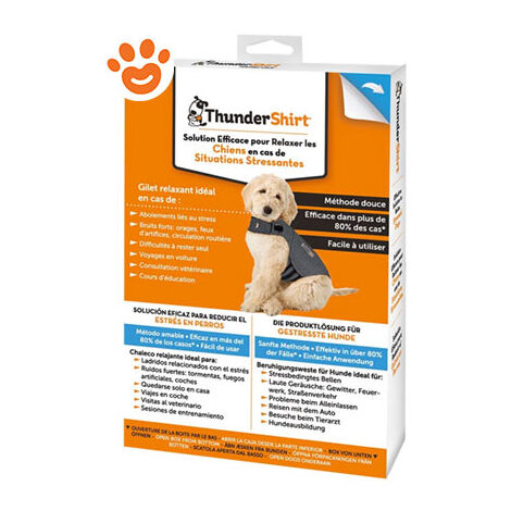 Ceva Dog ThunderShirt - Ceva Dog ThunderShirt - Confezione da 1 pezzo (Taglia XS)