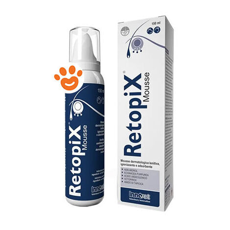 Innovet Dog e Cat Retopix Mousse - Innovet Dog e Cat Retopix Mousse - Confezione da 150 ml