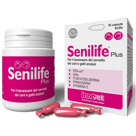 Innovet Dog e Cat Senilife Plus - Innovet Dog e Cat Senilife Plus - Confezione da 30 Capsule