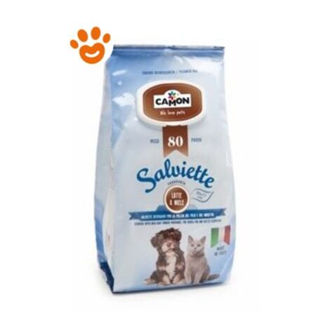 Camon Dog &amp Cat Salviette  - Camon Dog &amp Cat Salviette - Latte e Miele