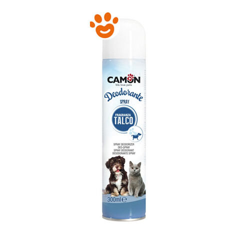 Camon Dog e Cat Deodorante Spray al Talco - Camon Dog e Cat Deodorante Spray al Talco - Confezione Da 300 Ml