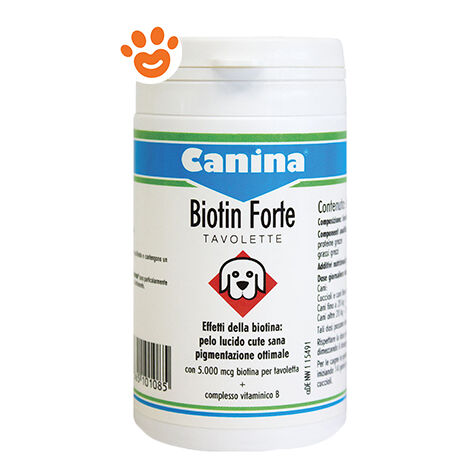 DRN Dog Biotin Forte  - DRN Dog Biotin Forte - Confezione da 60 Tavolette