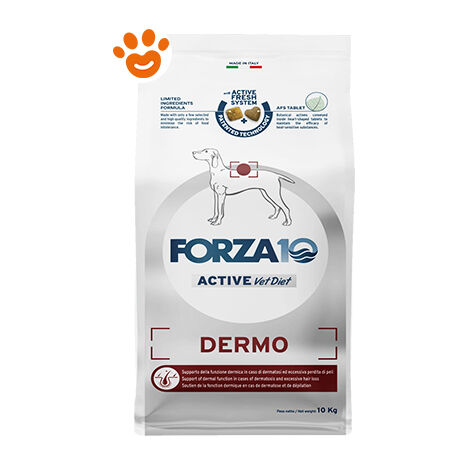 Forza10 Dog Active VetDiet Dermo  - Forza10 Dog Active VetDiet Dermo - Sacco Da 10 Kg