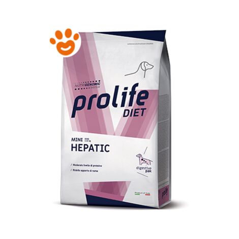 Prolife Dog Veterinary Mini Hepatic - Prolife Dog Veterinary Mini Hepatic - Sacco Da 5 Kg