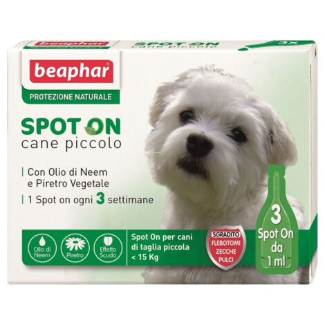 Beaphar Dog Protezione Naturale Spot-On Taglia Grande &gt 30 Kg  - Beaphar Dog Protezione Naturale Spot-On Taglia Grande &gt 30 Kg - Confezione Da 6 Pipette
