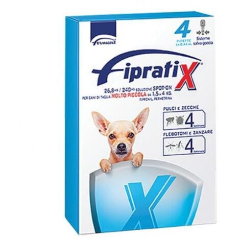 Formevet Dog Fipratix 1,5-4 Kg  - Formevet Dog Fipratix 1,5-4 Kg - Confezione Da 4 Pipette (1/5)