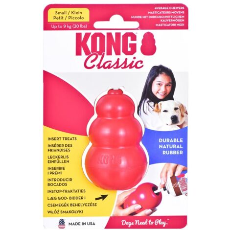 Kong Classic Gioco per cani in Gomma - Small (S)
