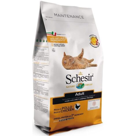 Schesir Cat Adult Mantenimento Pollo  - Schesir Cat Adult Mantenimento Pollo - Sacco Da 1,5 Kg, Any