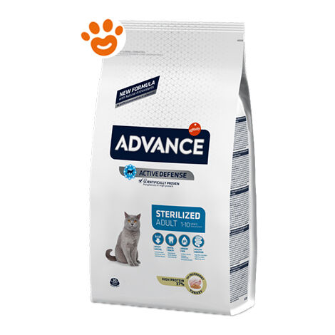 Advance Cat Sterilized Adult Tacchino  - Advance Cat Sterilized Adult Tacchino - Sacco Da 400 Gr
