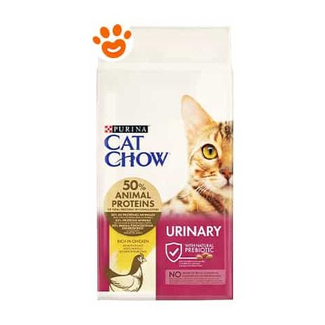 CAT CHOW Urinary Tract Health Gatto Crocchette ricco in Pollo 10 kg