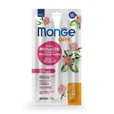 Monge Gift cibo secco per gatti 15 g Adulto Merluzzo
