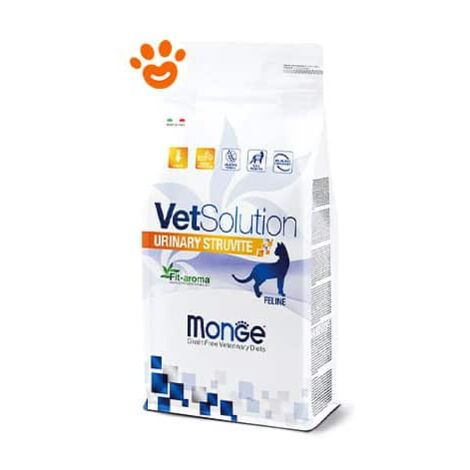 Monge Cat VetSolution Urinary Struvite  - Monge Cat VetSolution Urinary Struvite - Sacco Da 400 Gr