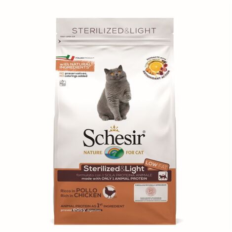 Crocchette Gatto - Schesir Sterilised Pollo 1,5 kg
