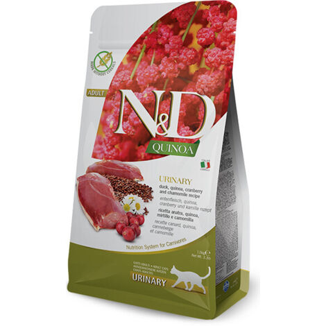 Farmina Gatto Urinary N&D Quinoa 1,5kg Anatra e Quinoa