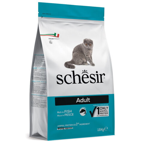 Schesir Cat Adult Mantenimento Pesce  - Schesir Cat Adult Mantenimento Pesce - Sacco Da 400 Gr