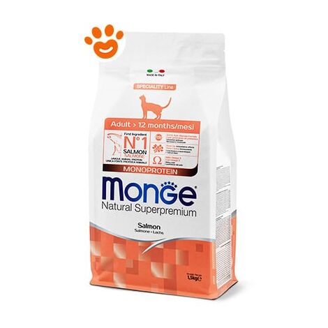 Monge Gatto Natural Superpremium 10 kg Salmone