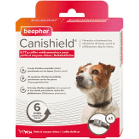 Beaphar Dog Canishield Collare Taglia Piccola e Media - Beaphar Dog Canishield Collare Taglia Piccola e Media - Confezione da 1 Collare