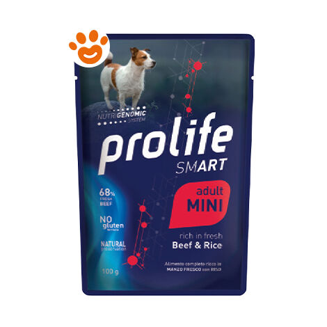 PROLIFE DOG 100gr Smart Adult Mini Manzo e Riso