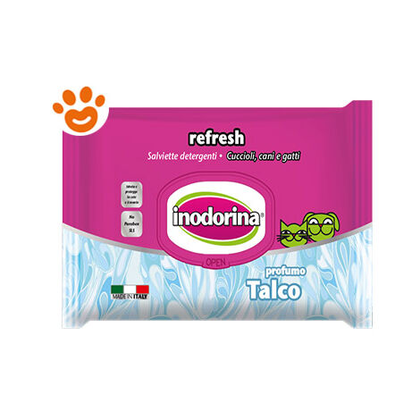 Inodorina Refresh Salviette detergenti Talco