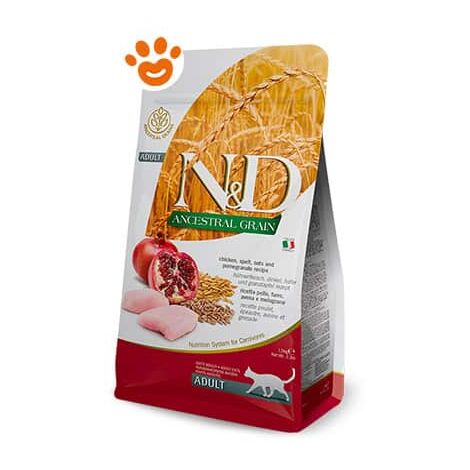 Farmina Gatto N&D Low Ancestral Grain 5kg Pollo e Melograno