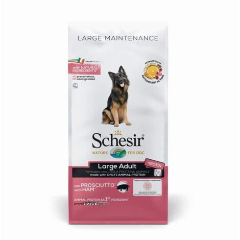 Schesir Dog Large Mantenimento Prosciutto - Schesir Dog Large Mantenimento Prosciutto - Sacco Da 12 Kg (1/2)