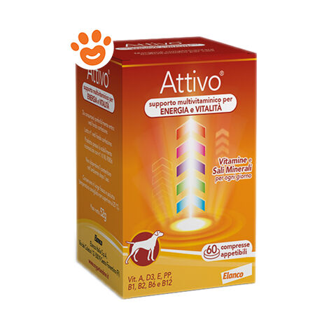 Elanco Dog Attivo Compresse  - Elanco Dog Attivo Compresse - Confezione da 60 Compresse