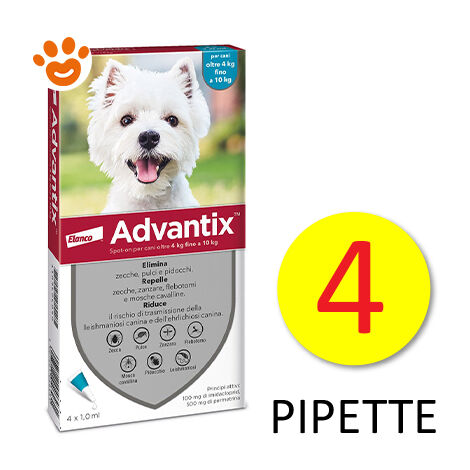 Bayer ANTIPARASSITARIO ADVANTIX per cani 4÷10 kg Bayer