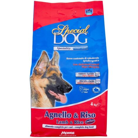 Monge Special Dog Agnello e Riso - Monge Special Dog Agnello e Riso - Sacco Da 4 Kg
